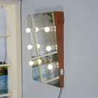 6pcs LED Bulb Impact Head Adapter 5mm Solid Wood Illuminated Wall Mirror
