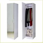 Floor Standing 70.47 Inch Wooden Clothes Wardrobe With Clothes Rail