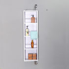 Magnetic Suction 4 Shelves 100cm height Wooden Bathroom Storage