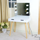 Shipping from U.S. warehouse-3mm Mirro 3000k LED Bulb Makeup Dressing Tables With USB Port