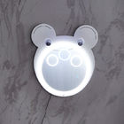 Three-Color LED Bathroom 4mm Smart Cartoon Shape Makeup Mirror