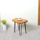 Retro Simple Style Cedar Four-Corner Wooden Home Small Coffee Table