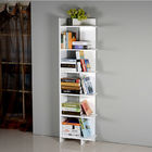 E1 MDF Wooden Corner Bookshelf