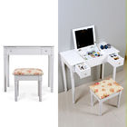 75m Height Multifunctional Modern Wooden Dressing Table NC Painting