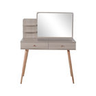 OEM Artistic Effect Wooden Dressing Table Apartment 120cm Height