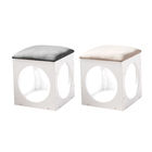 35x35x43cm Stacking Unpacking Solid Wood Bar Stool For Game Boards