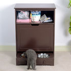 820CM Height E1 MDF Pet Food Cabinets With Water Dispensers