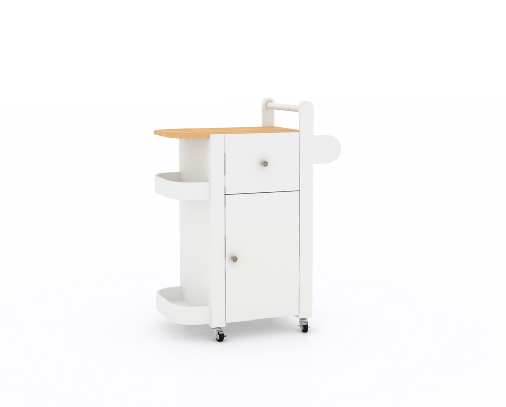 Food Preparation Kitchen Island Cart For Commercial Kitchens