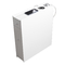MDF Smart Slim Side Cabinet Pop Up USB Charging With Two Drawers