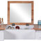 Modern Flip Solid Wood Product Mirror 80 Cm High Makeup Dressing Table