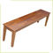 French Style 160cm Long Mahogany Solid Wood Dining Bench