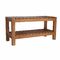 Disassembly Structure Teak Wood Solid Wood Shoe Bench