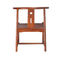 Living Room Hand Painting 74cm Solid Wood Chair For The Elderly