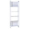 74.8inch Corner Ladder Bookshelf