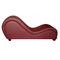 Burgundy Genuine Leather Solid Wood 1.7M Sex Sofa Chairs