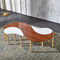 Detachable Solid Wood Coffee Tables E1 MDF With Stitching Design