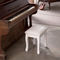 MDF 26kg Straight Solid Wood Stool With PU Leather Surface