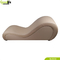 OEM Ergonomic Curved Sex Couch Solid Wood Frame 17 Inch MDF Painting