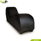 Ergonomic Leather Sex Sofa Chair 170cm Length Adult Couple Wooden PU