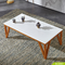MDF Panel 17.32in Living Room Coffee Table Triangular Leg OEM